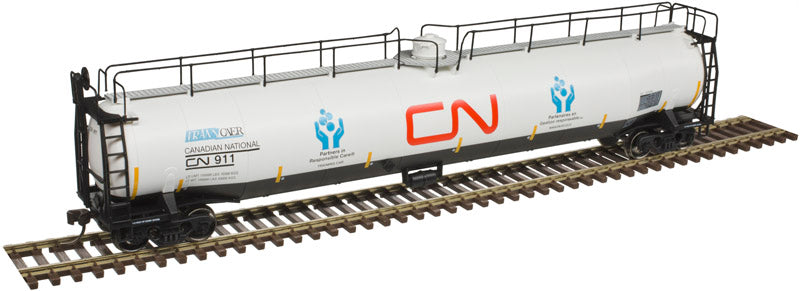 HO ACF 33,000 Gallon Tank Car: Canadian National #911
