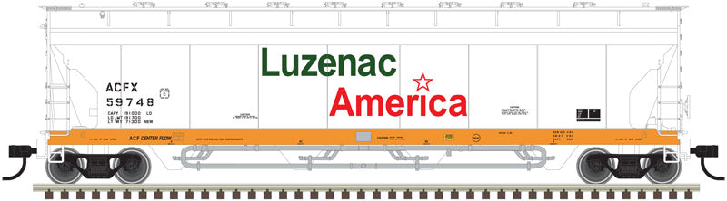 HO ACF Pressureaide Centerflow Hopper: Luzenac America #59762