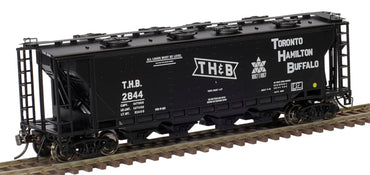HO Slab-Side Covered Hopper: Toronto Hamilton & Buffalo (1967 Anniversary) #2844