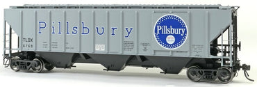 HO PS-2 4427 High-Side Covered Hopper: Pillsbury (Delivery) #6771