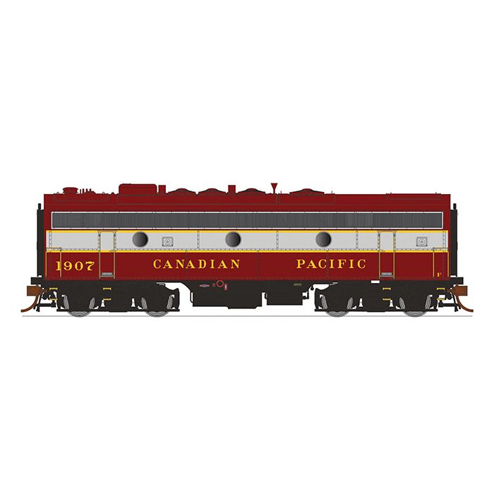 **PREVIOUSLY OWNED, LIKE NEW CONDITION** HO F9B (DCC/Sound): Canadian Pacific #1907 (Block)