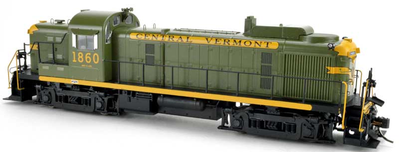 HO ALCo RS-3 (DC/Silent): Central Vermont #1859