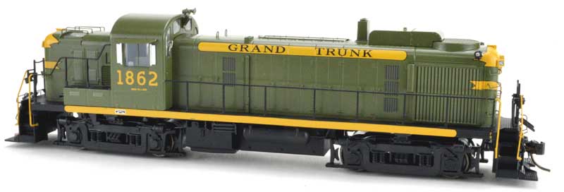 HO ALCo RS-3 (DC/Silent): Grand Trunk #1861