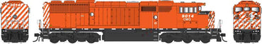 HO GMD SD40-2F (DC/Silent): CM&Q #9024 (Red)