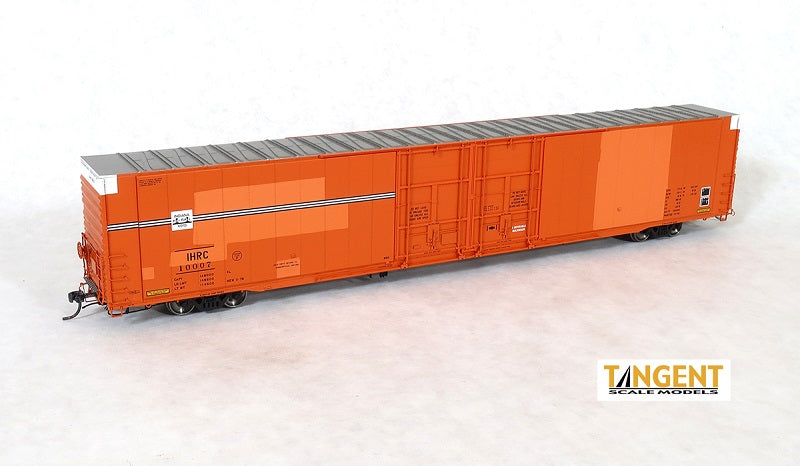 HO 86ft Greenville High Cube Double Plug Door Boxcar: Indiana Hi-Rail (Ex-AA, 1983+) #10007