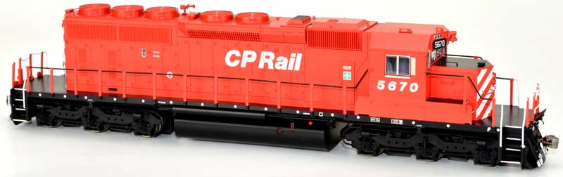 HO GMD SD40-2 (DC/Silent): CP #5671