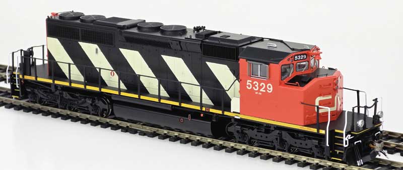 HO SD40-2W (DC/Silent): CN #5341 (Stripes)