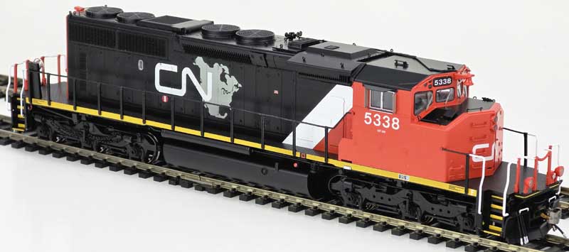 HO SD40-2W (DC/Silent): CN #5339 (Map)