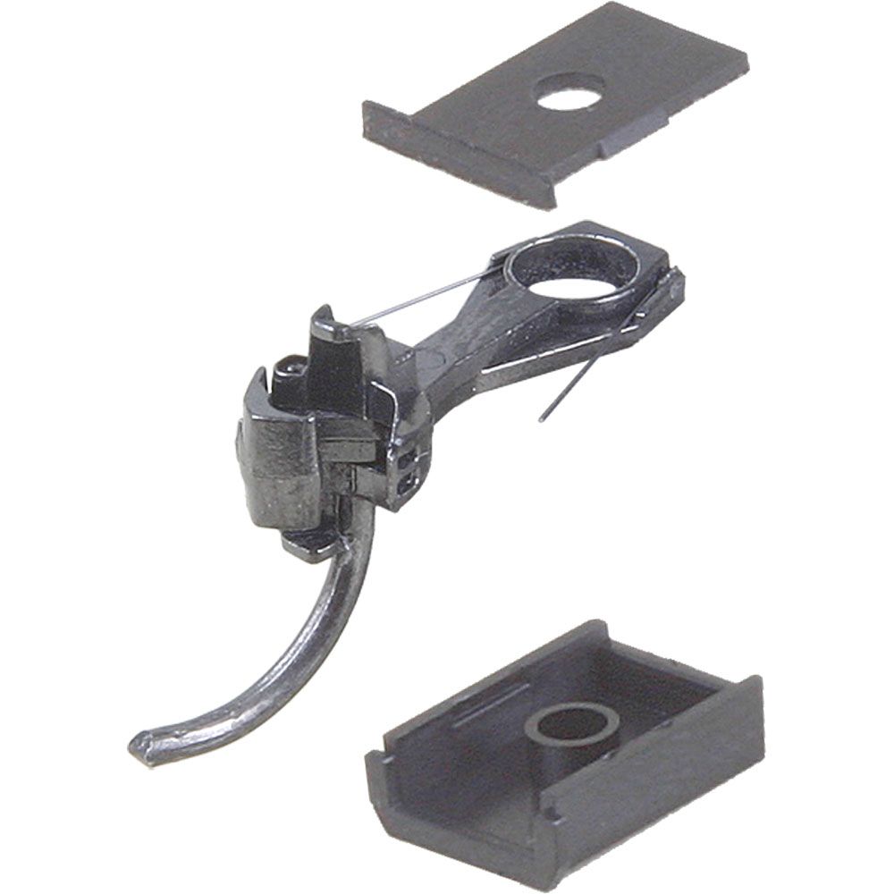 HO Kadee #119 SE Shelf Whisker® Metal Couplers with Gearboxes - Medium (9/32") Centerset Shank