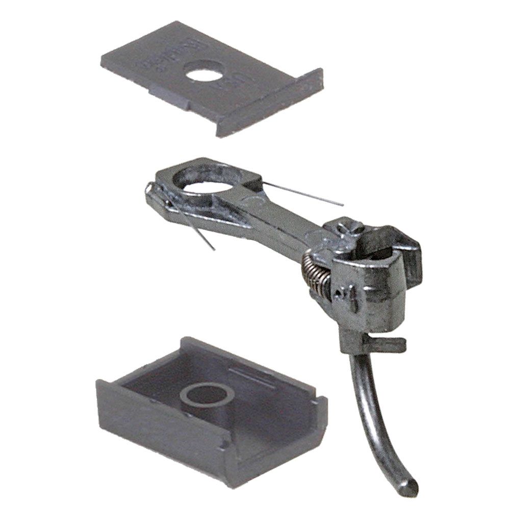 HO Kadee #126 SBE Bottom Shelf Whisker® Metal Couplers with Gearboxes - Long (25/64") Centerset Shank