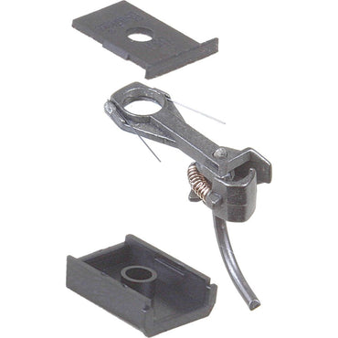 HO Kadee #142 140-Series Whisker® Metal Couplers with Gearboxes - Medium (9/32") Overset Shank
