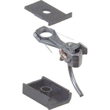 HO Kadee #143 140-Series Whisker® Metal Couplers with Gearboxes - Short (1/4") Centerset Shank