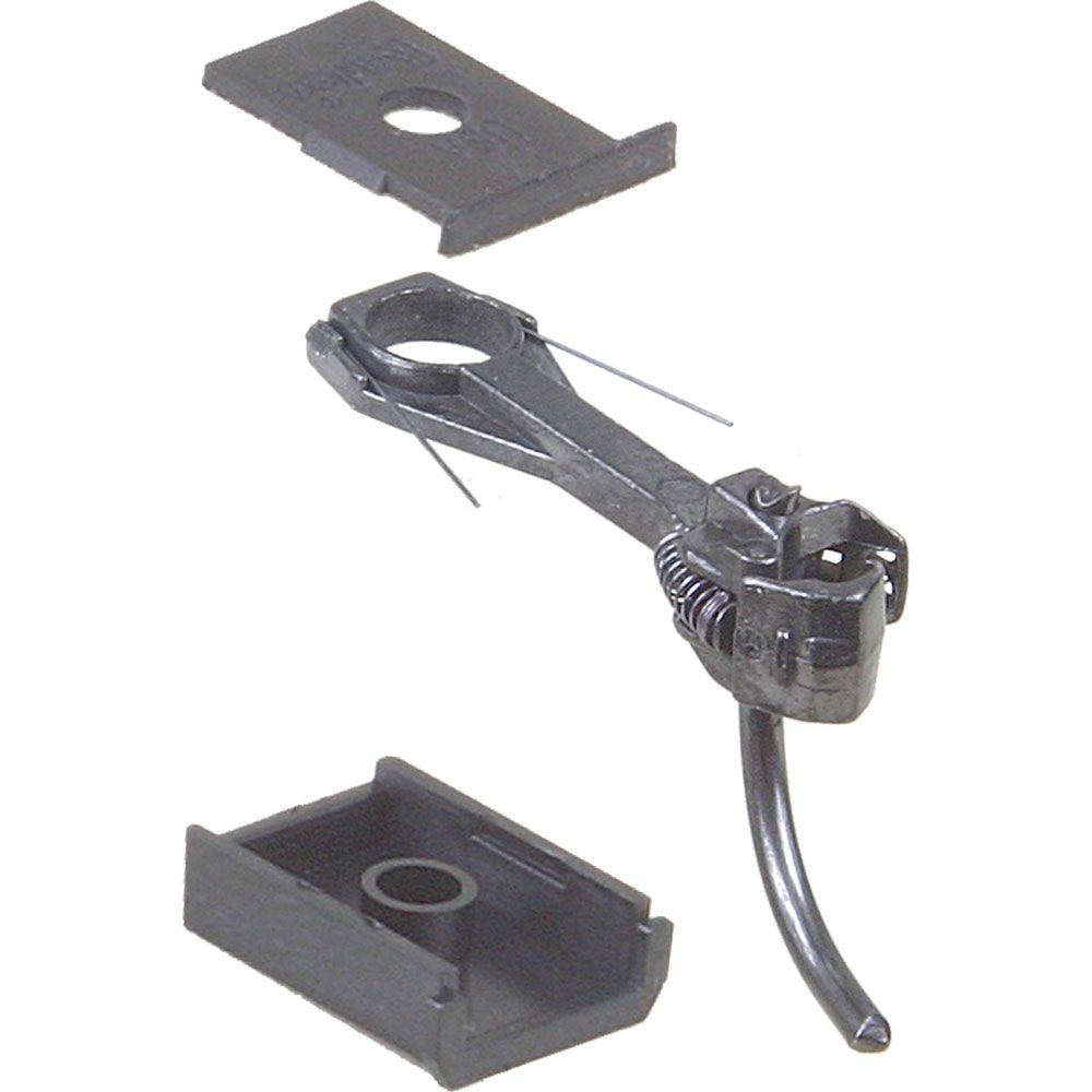 HO Kadee #156 Whisker® Scale Metal Couplers with Gearboxes - Long (25/64") Centerset Shank