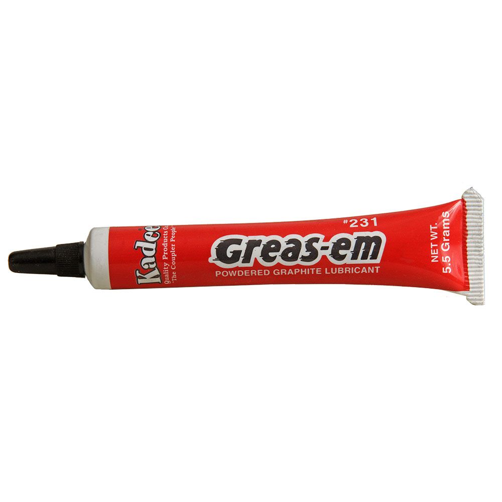 HO Kadee #231 Greas-em Dry Graphite Lubricant 5.5 gram tube