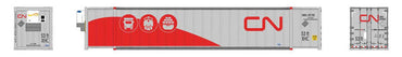 HO 53ft High-Cube Container - 2-Pack: CN (Modern) CNRU