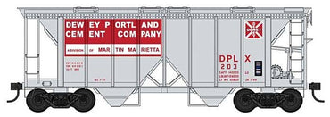 HO 70 Ton Covered Hopper: Dewey Portland #203