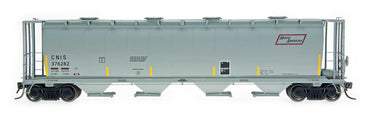 HO 4550 CU FT Cylindrical Covered Hopper - Round Hatch: CNIS (North American) #376103