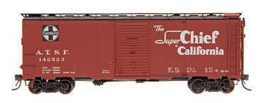 HO 40' AAR Modified 1937 Boxcar - Santa Fe (Super Chief) #142603
