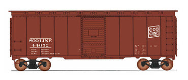 HO 10' 6" Mod. 1937 AAR Boxcar: Soo Line #43860