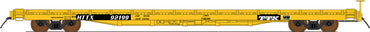 HO 60' Wood Deck Flat Car: TTX (Black) #94111