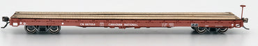 HO 60' Wood Deck Flat Car: Canadian National #667188