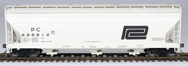 HO ACF 4650 CU FT 3-Bay Hopper: Penn Central #886821