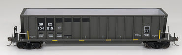HO Bathtub Coal Gondola: DREX (Ex-Procor) #104061