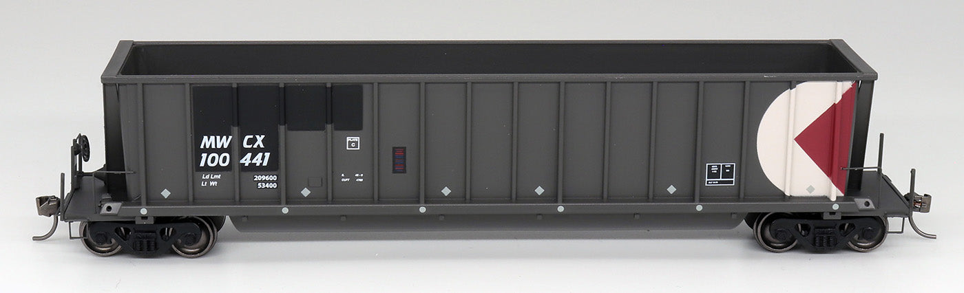 HO Bathtub Coal Gondola: MWCX (Ex-CP) #100403