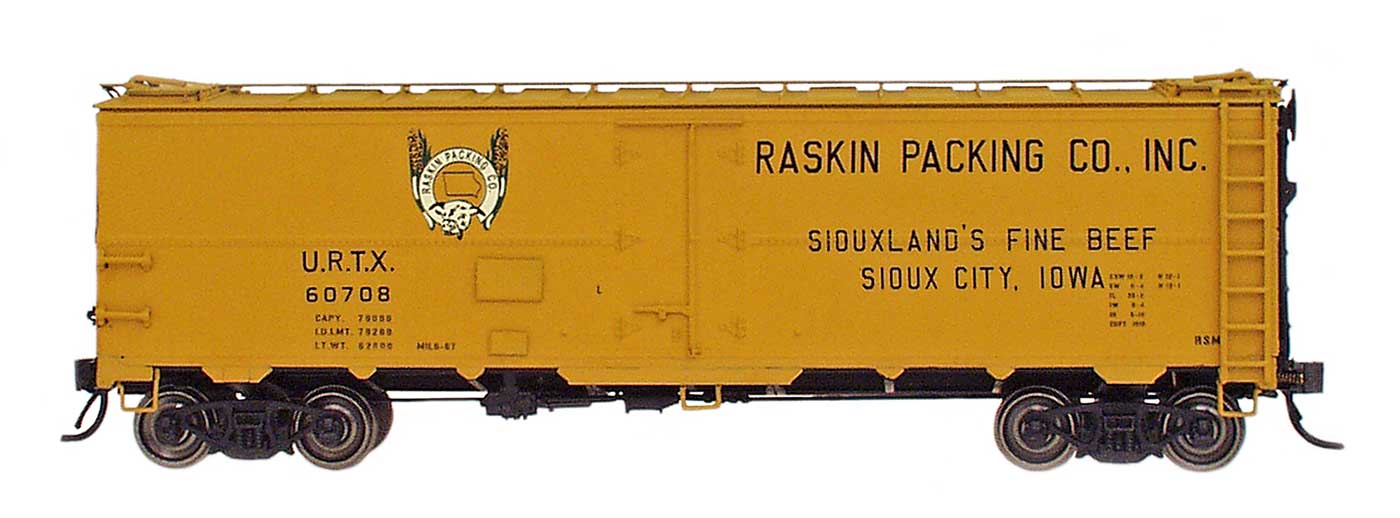 HO ART Refrigerator Car: Raskin #60721