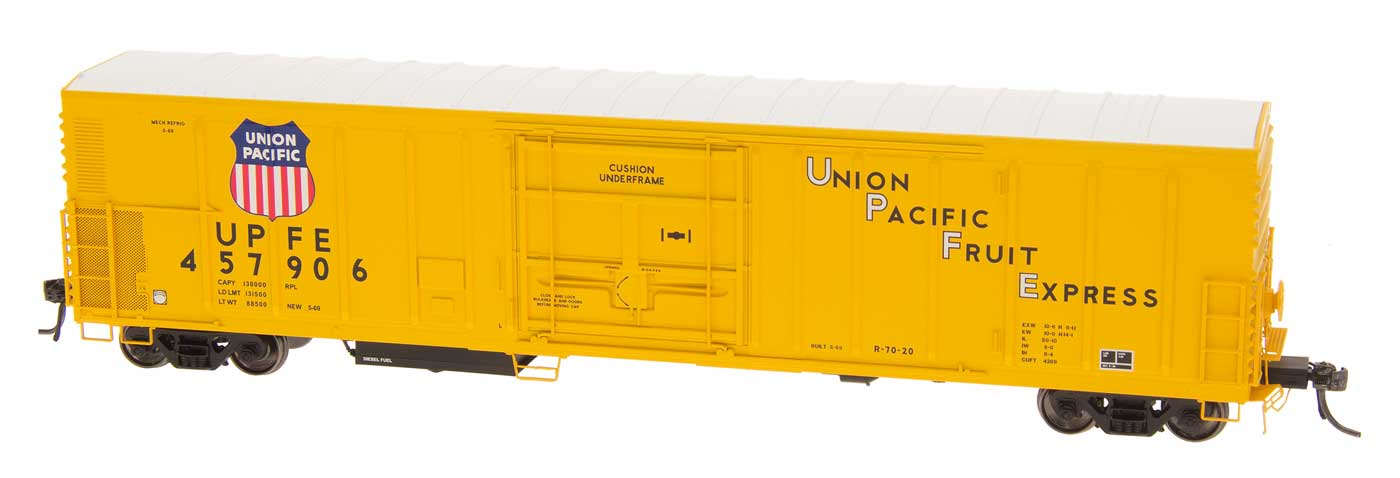 HO R-70-20 Mechanical Refrigerator Car: Union Pacific (Fruit Express) #457906