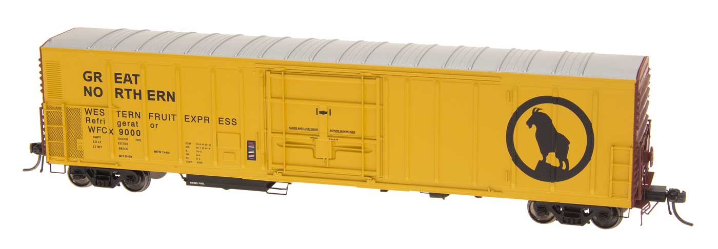 HO R-70-20 Refrigerator Car: Great Northern (Large Goat) #9000