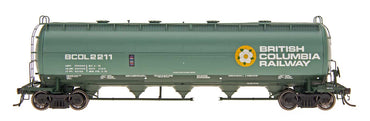 HO Pressure Flow Hopper: British Columbia Railway #2220