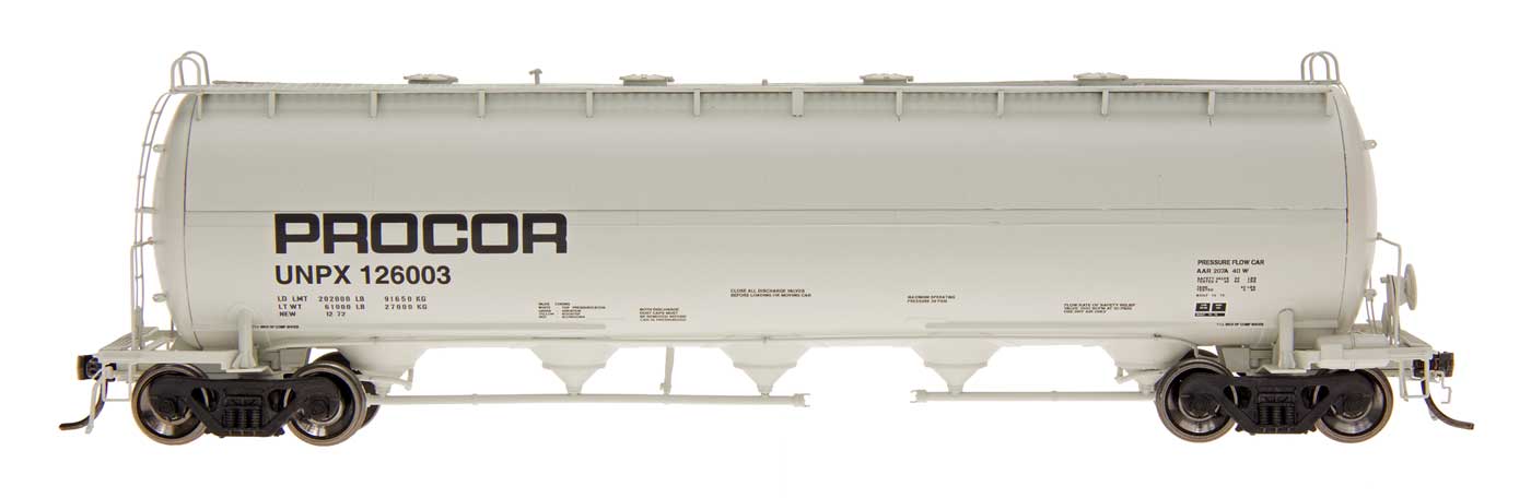 HO Pressure Flow Hopper: Procor #126002