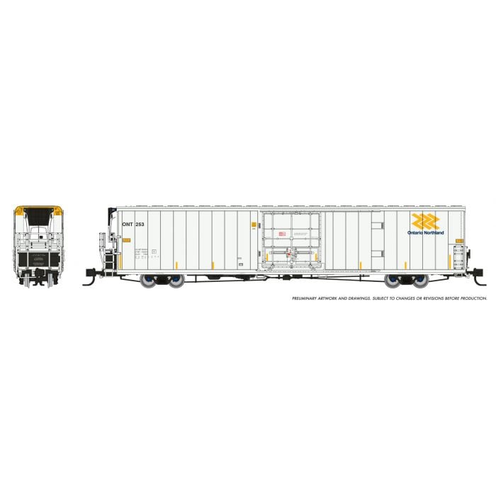 N Greenbrier Reefer (Set of 3): Ontario Northland #253, 254, 255