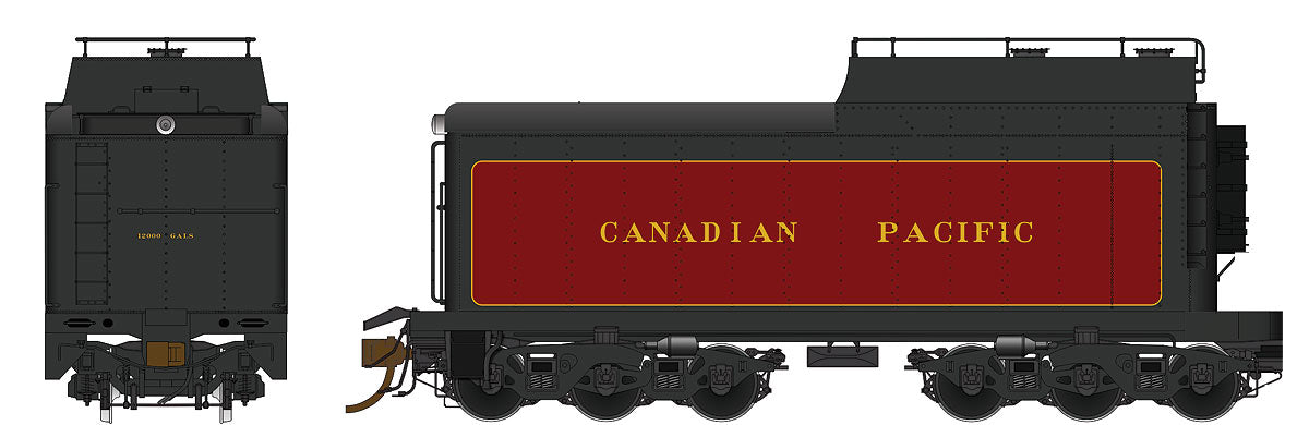 **PREVIOUSLY OWNED, LIKE NEW CONDITION** HO Canadian Pacific Oil Tender w/Buckeye Trucks