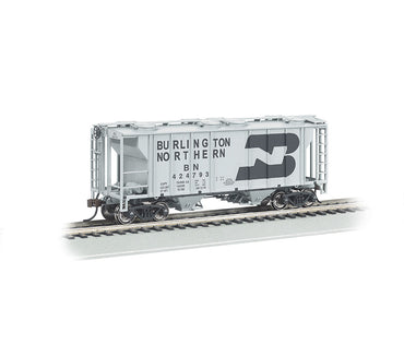 HO PS-2 Two-Bay Covered Hopper: Burlington Northern #424793
