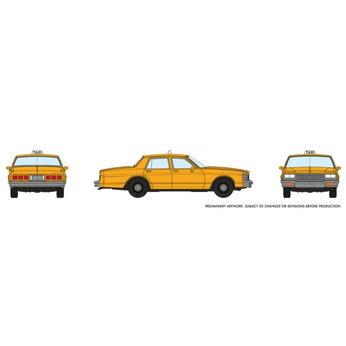 1:87 Early 1980s Chevrolet Impala: Taxi