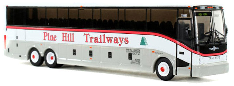 HO Van Hool CX-45 Motorcoach: Pine Hill Trailways #72063