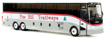 HO Van Hool CX-45 Motorcoach: Pine Hill Trailways #72063