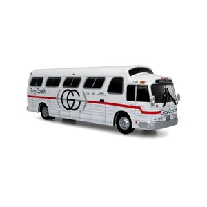 HO General Motors PD4107 "Buffalo" Coach: Gray Coach #1396