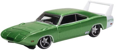 1:87 1969 Dodge Charger Daytona: Bright Green/White