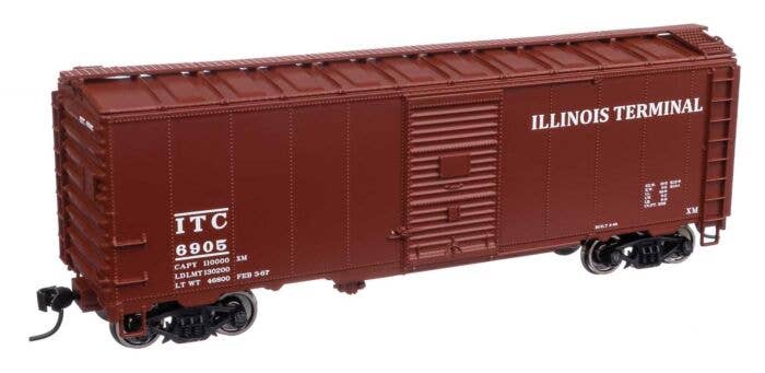 HO 40' Association of American Railroads 1944 Boxcar - Illinois Terminal #6905