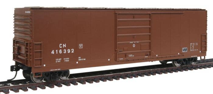 HO 50' Evans Smooth Side Boxcar - Canadian National #416392