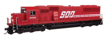 HO EMD SD60 (DCC/Sound): Soo Line #6050