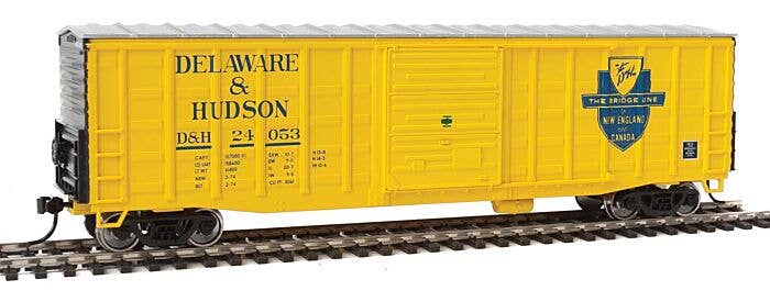 HO 50' Waffle-Side Boxcar - Delaware & Hudson #24053