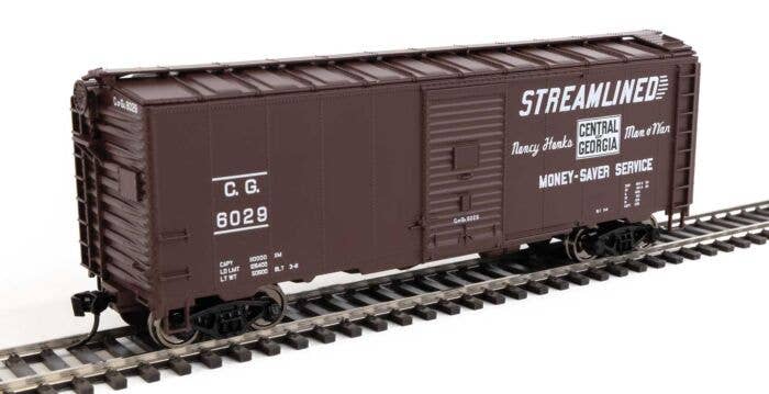 HO 40' AAR Modified 1937 Boxcar - Central of Georgia #6029