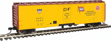 HO 50' PC&F Insulated Boxcar - American Refrigerator Transit WADX #3349