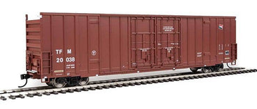 HO 60' High-Cube Plate F Boxcar - Transportacion Ferroviaria de Mexico TFM #20084