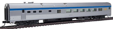 HO 85' Budd Diner - VIA Rail (Silver, Blue, Yellow)