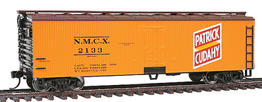 HO 40' Double Sheathed Reefer w/Steel Roof/Ends - Patrick Cudahy #2233